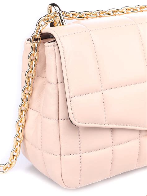 michael kors quilted flap bag|Michael Kors soho shoulder bag.